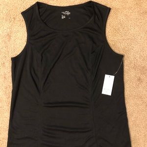 TALL Moisture Wicking Exercise Tank Top Shirt